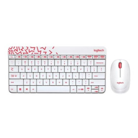 Logitech Desktop set Wireless MK240 White Logitech Desktop set Wireless MK240 White