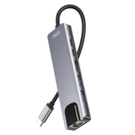 XO HUB013 USB Type-C Multi-hub 6in1 XO HUB013 USB Type-C Multi-hub 6in1