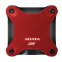 ADATA 2TB external SSD Durable SD620 Red