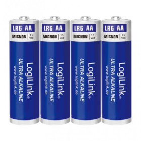 Logilink Baterije AA Alkaline LR6B4 4KOM