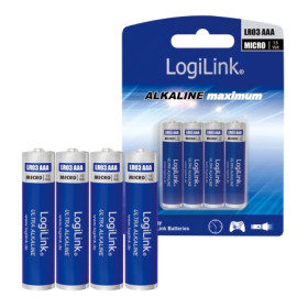 Logilink Baterije AAA Alkaline LR03B4 4KOM