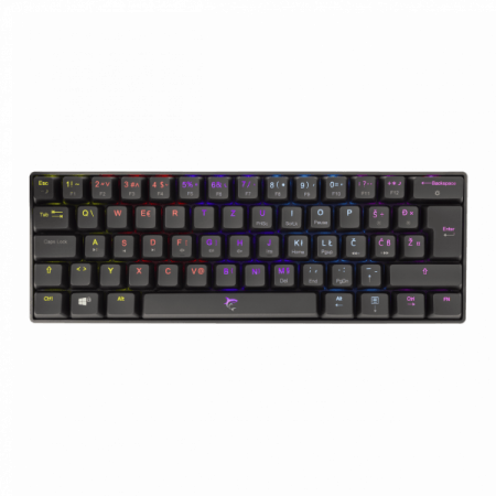 White Shark TASTATURA GK-2022 SHINOBI Crna - Mehanicka / US - RED SW.