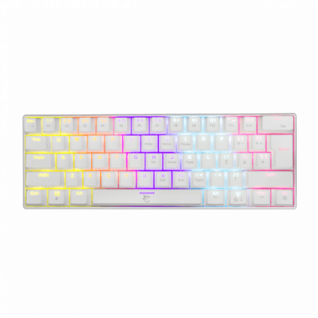 White Shark TASTATURA GK-2022 SHINOBI Bijela- Mehanicka / US - RED SW.