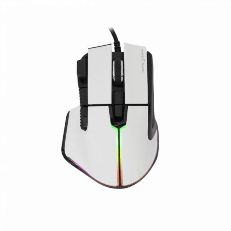 White Shark MIŠ GM-9006 MARROK Bijeli RGB / 12,000 dpi