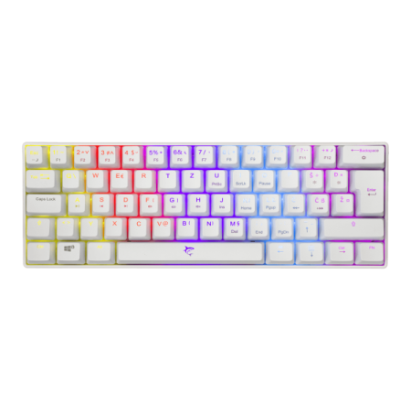 White Shark TASTATURA GK-2022 SHINOBI Bijela- Mehanicka / HR-BROWN SW.