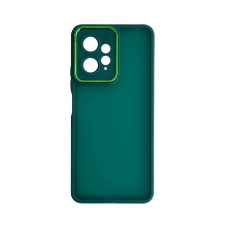 Silikonska maska Frame Redmi Note 12 4G Zelena