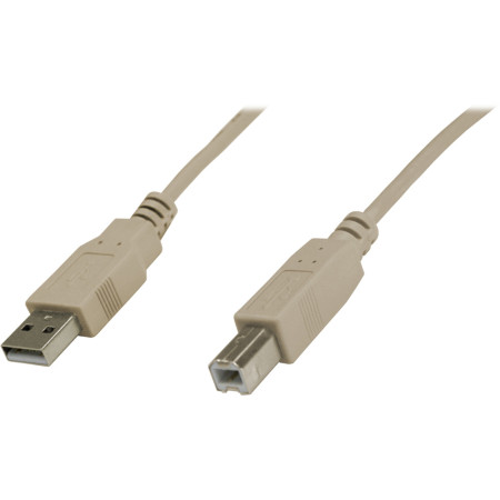 USB KABL 2.0. A-B 1,8M  AK-300102-018-E