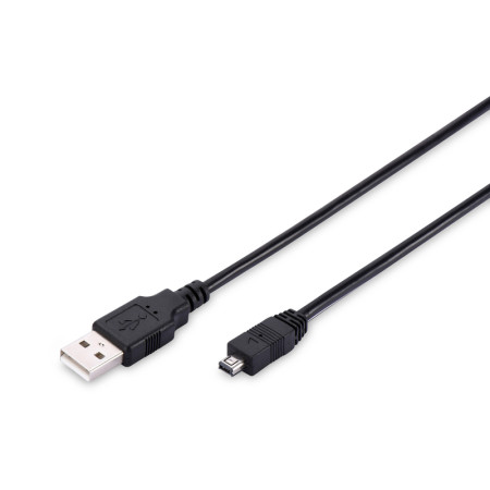 USB KABL 2.0 A-B MINI 4-ST 2M  AK670M