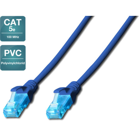 UTP CAT5E 3M PLAVI  DK-1512-030/B