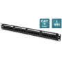 PATCH PANEL CAT6 24 PORT UTP  DN-91624U