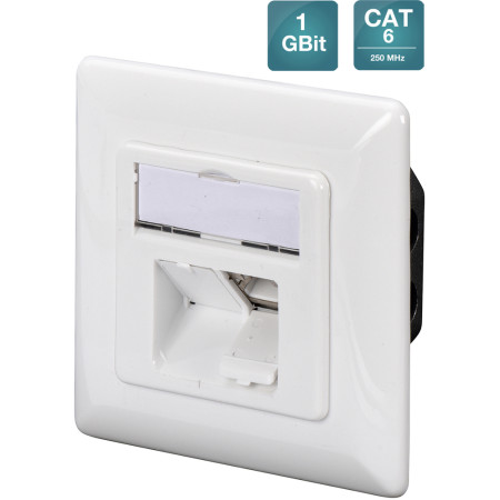 UTICNICA 2XRJ45 UZIDNA CAT6E  DN-9005-N