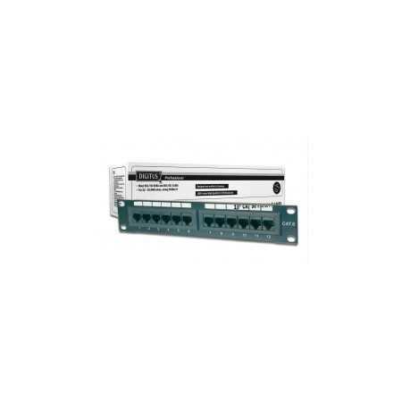 PATCH PANEL CAT5E 12 PORT UTP  DN-91512U