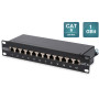 PATCH PANEL CAT6 12 PORT SFTP  DN-91612S