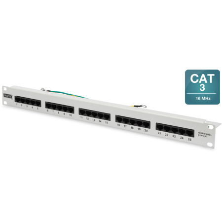 PATCH PANEL ISDN 25 PORT  DN-91325-1