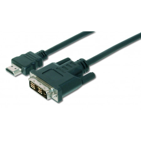 HDMI KABL HDMI - DVI ST-ST 3M  AK-330300-030-S