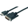 HDMI KABL HDMI - DVI ST-ST 5M  AK-330300-050-S