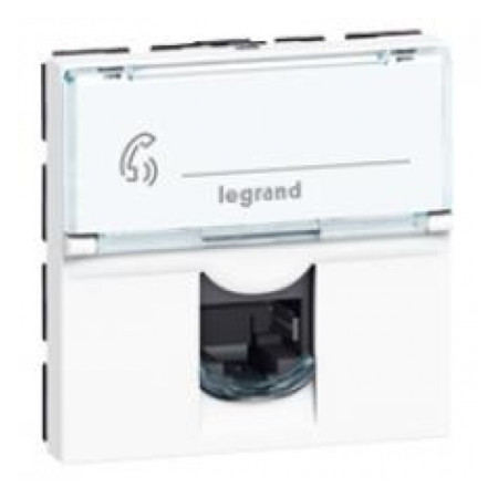 LEGRAND MOSAIC UTICNICA RJ45 CAT6 FTP 2M - 076565