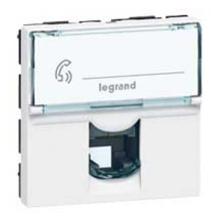 LEGRAND MOSAIC UTICNICA RJ11 4 - KONTAKTA 2M - 078731