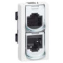 LEGRAND MOSAIC UTICNICA KOMBINACIJA RJ45 - RJ11 1M - 076535