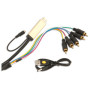 HDMI KABL HDMI - 5XCHINCH + AUDIO 2M  CV0053