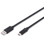 USB KABL 2.0 TYPE C - A, M/M 1,8M  AK-300136-018-S