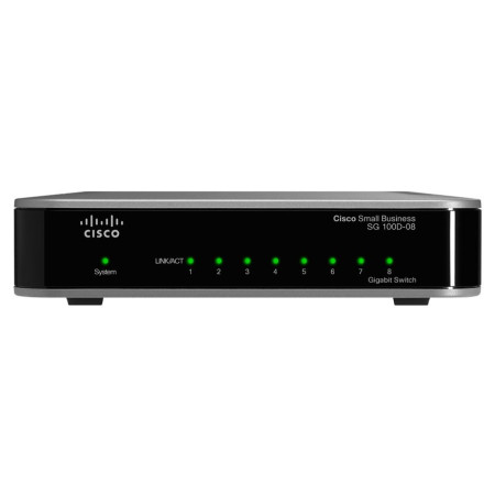 CISCO -  SG110D-08-EU 8 PORT 10/100/1000 DESTOP SWITCH