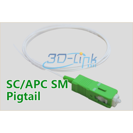 LWL PIGTAIL SC/APC SINGLMOD 9/125 G652  1,5M