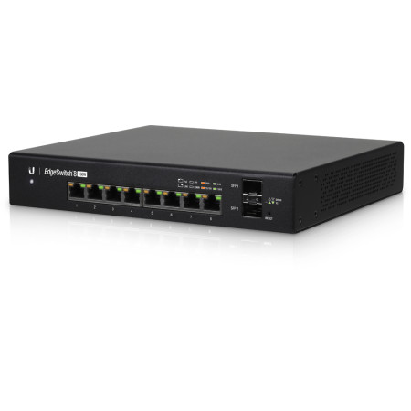 UBIQUITY SWITCH 8 PORT 1GBIT + 2 SFP  UB-EDGESWITCH-8-150