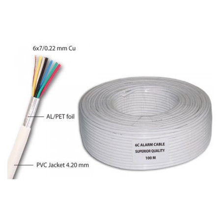 KABL ALARMNI 6X0,22MM 100M