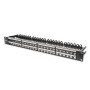 PATCH PANEL MODULARNI PRAZAN 48 PORTNI CRNI  DN-91424