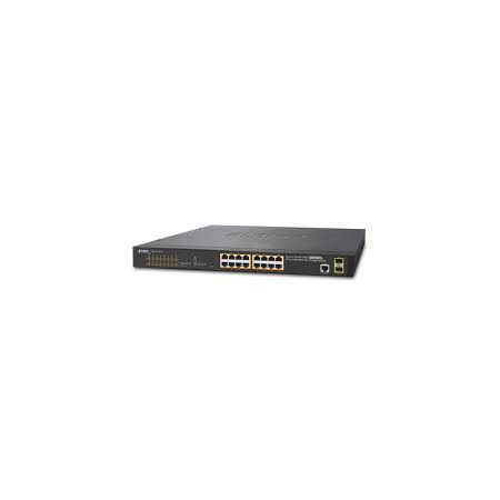 SWITCH POE 16 PORT GIGABIT + 2SFP L2/L4 281W  GS-4210-16P2S