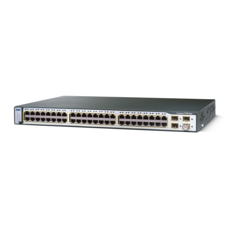 RFB - CISCO WS-C3750-48TS-S  48 X 10/100 + 4 X 10/100/1000