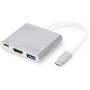 ADAPTER PRELAZ USB TYPE-C - HDMI 4K, USB 3.0, USB TYPE C  DA-70838-1