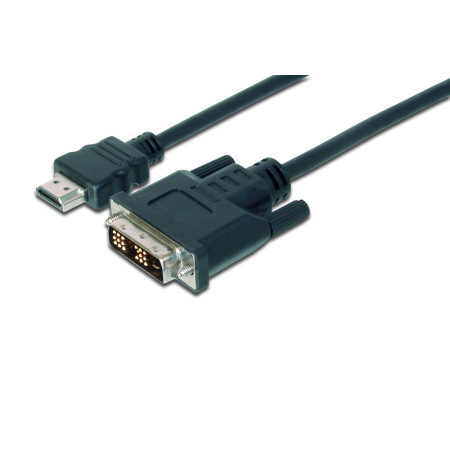 HDMI KABL HDMI - DVI ST-ST 2M  AK-330300-020-S