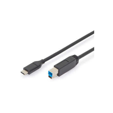 USB KABL 3.0 TYPE C - B, M/M 1,8 M  AK-300149-018-S