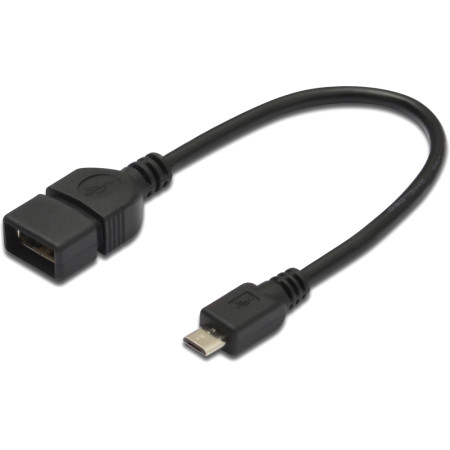 USB KABL 2.0 A/BU-B/ST MICRO 0.2M AK-300309-002-S