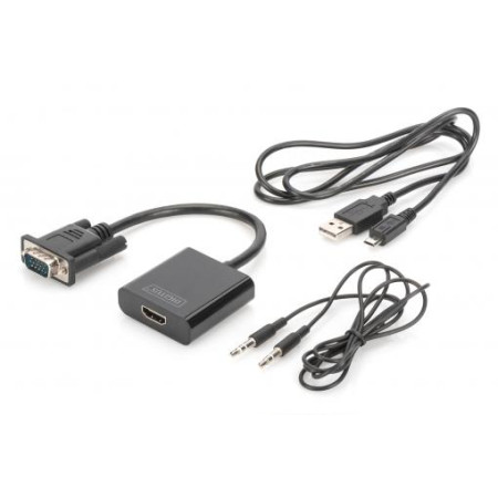 ADAPTER PRELAZ VGA - HDMI + AUDIO  DA-70473