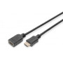 HDMI KABL PRODUZNI TYPE A M/F, 3.0M, W/ETHERNET - AK-330201-030-S