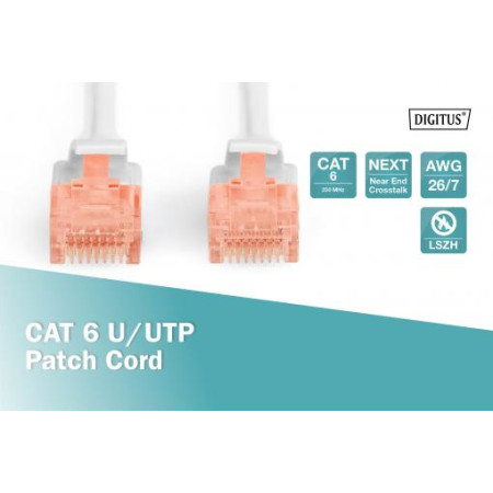 PATCH CAT6 0.25M SIVA  DK-1617-0025