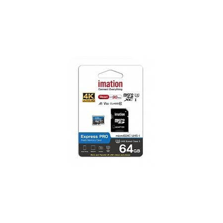 IMATION microSD 64GB UHS-I U3 V30 4K + adapter