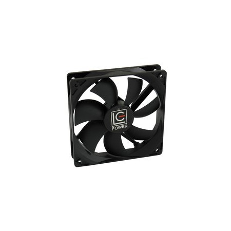 LC-Power Case fan LC-CF-120120x 120x25 mm,12V 4 pin PWMsleeving&anti-vibration washers