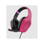 Trust GXT 415P Zirox gamingslušalice, žičane, pink, 200cm kabl, 3.5 mm, over-ear, mikrofon