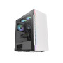 Thermaltake H200 TG Snow RGB Mid tower, tempered glass, 1x 120mm standard fan