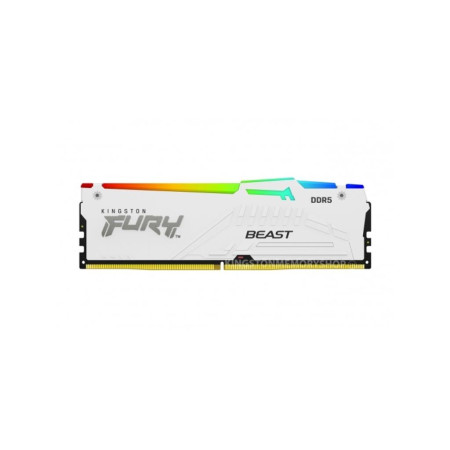 Kingston 32GB 5200MHz DDR5 W.White RGB, CL40, 288-pin,XMP, EXPO