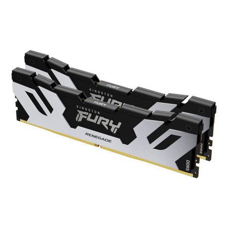 Kingston 32GB 7600MHz DDR5Fury Renegade, (16GBx2),Silver/Black, CL38, 288-pin, XMP