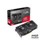 ASUS VGA DUAL-RX 7600 XT OC 16AMD Radeon RX 7600 XT 16GB GDDR6, 128-bit, HDMI,3x DP