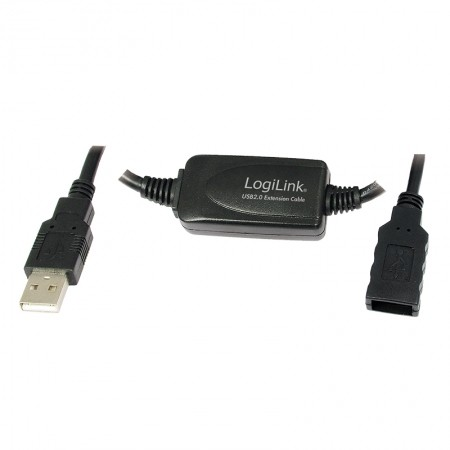 LogiLink USB 2.0 Active Repeater Cable 15m UA0145