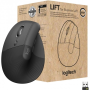 Logitech Miš Lift Left Vertical Wireless