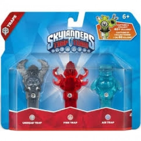 Skylanders Trap Team - Triple Trap Pack (Air Jughead + Undead Skulll + Fire Torch)