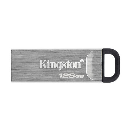 Kingston FD 128GB USB3.2 DTKNDataTraveler KysonStylish Capless Metal Case,r/w:200/60MBs